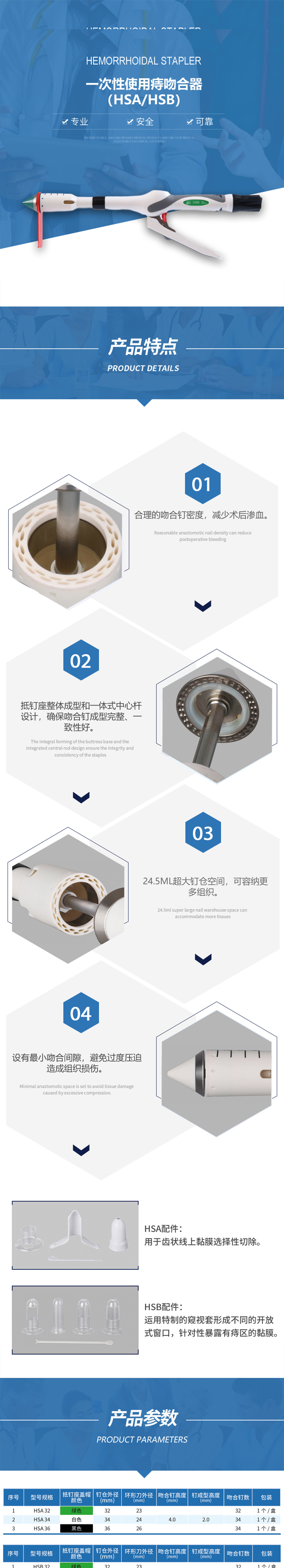 一次性使用痔吻合器5