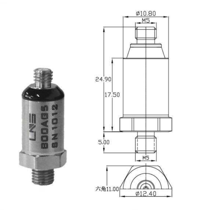 冲击型加速度传感器