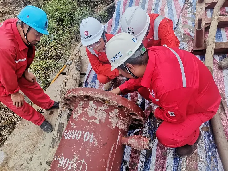 中国石化集团华东公司带压封堵工程