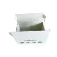 塘菇5斤包装箱 免打钉款 运输PE瓦楞中转箱 钙塑周转包装运输箱
