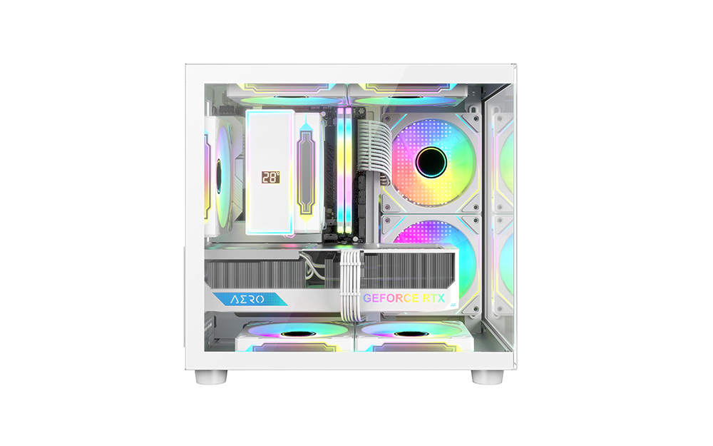PrismGlow Cube C01 White