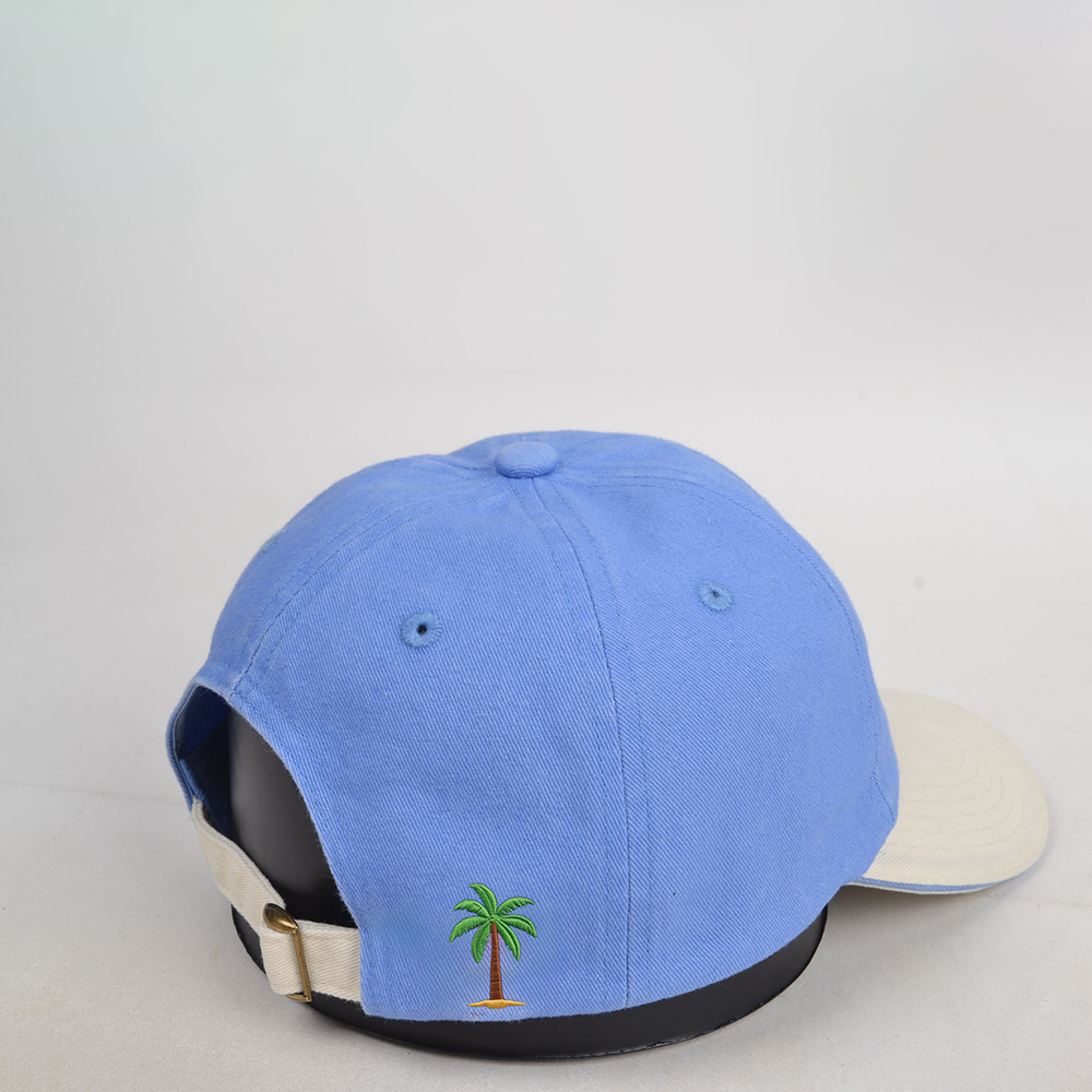 Wholesale Custom Phuket Embroidered Baseball Caps | OEM ODM Two Tone Cotton Dad Hats | Factory Price Bulk Unisex Travel Sun Caps
