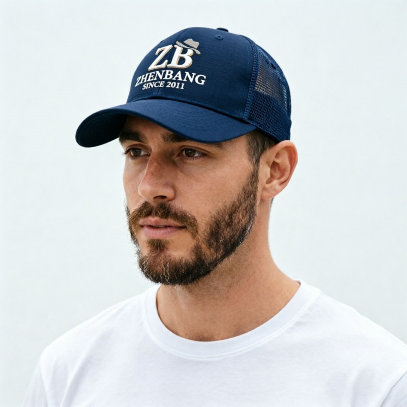 custom 6 panel mesh cap (2)