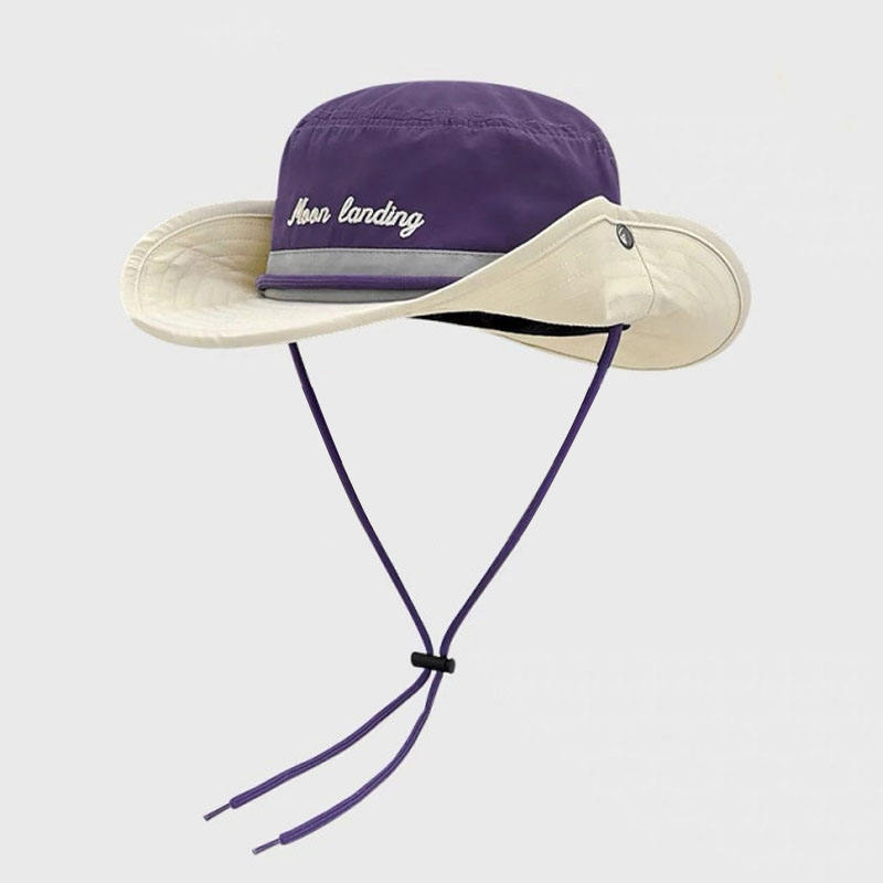 OEM ODM Custom Color Matching Quick Drying Sun Hat Waterproof Wide Brim UV Protection Fisherman Bucket Hat for Outdoor Sports Daily Casual