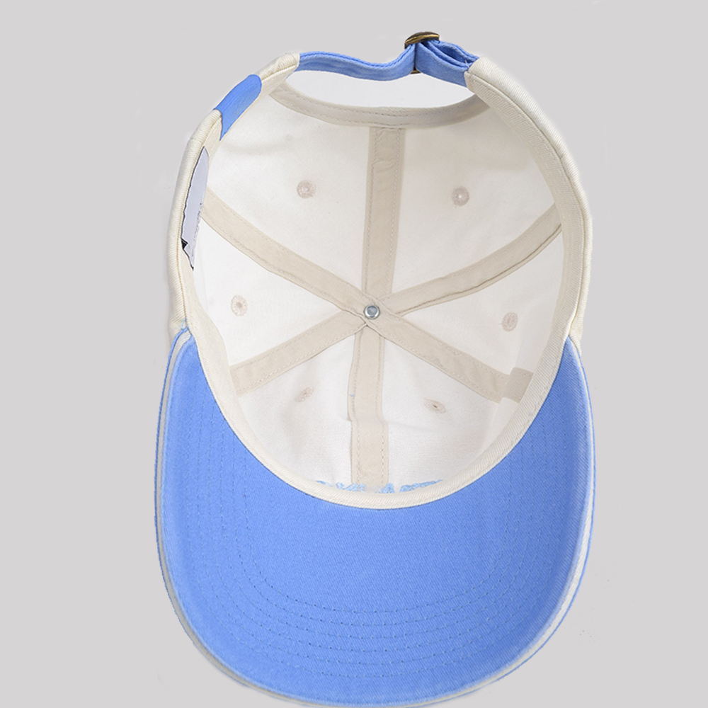 Wholesale Custom Phuket Embroidered Baseball Caps | OEM ODM Two Tone Cotton Dad Hats | Factory Price Bulk Unisex Travel Sun Caps