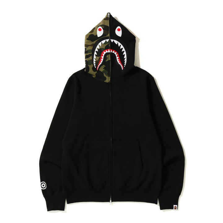 Wholesale Street Wear Oversized Full Zip Up Full Face Hoodie 100% Cotton OEM Embroidery Hoodie