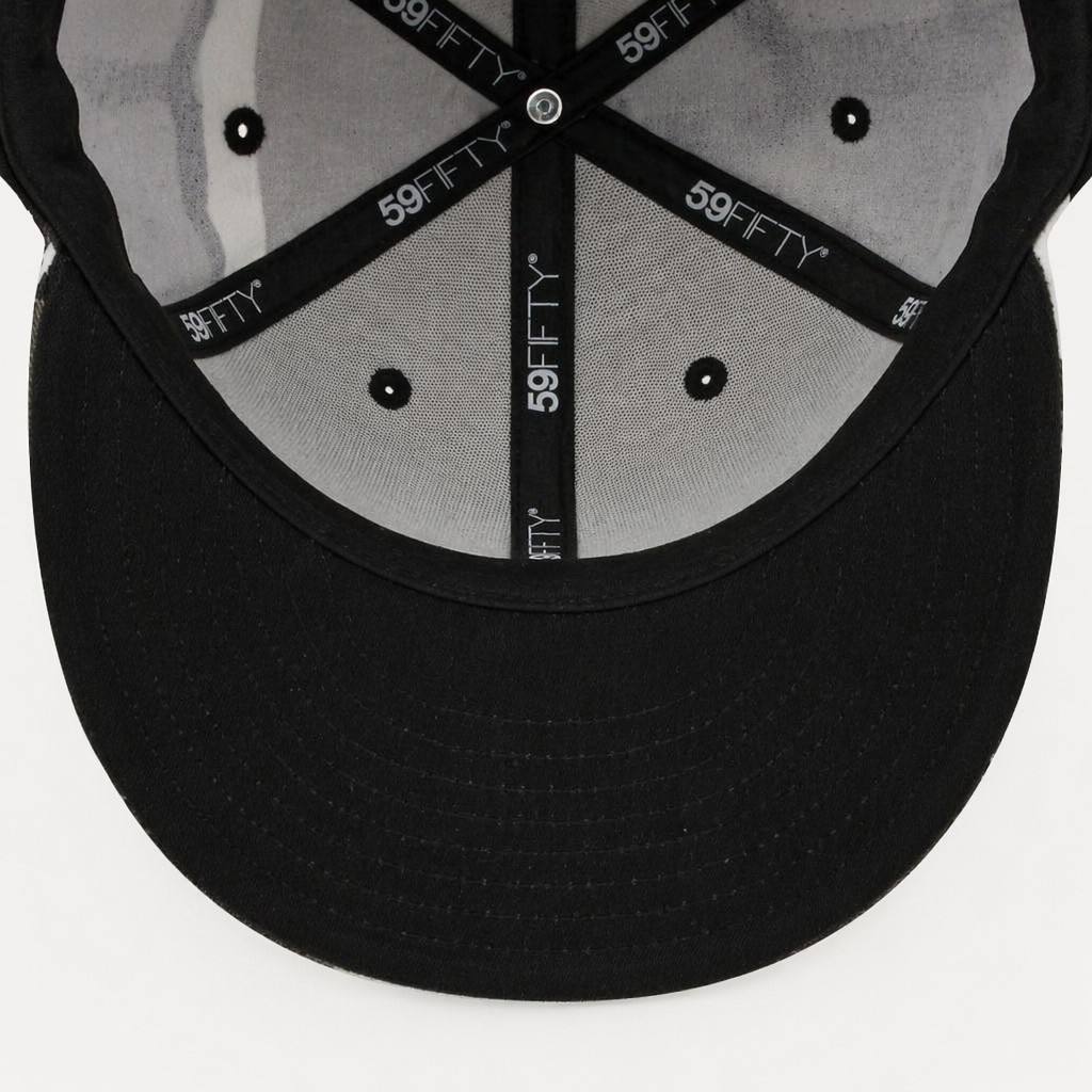 Manufacturer Blank Grey Camo Closed Back Snapback Cap for Hunting Outdoor Activities