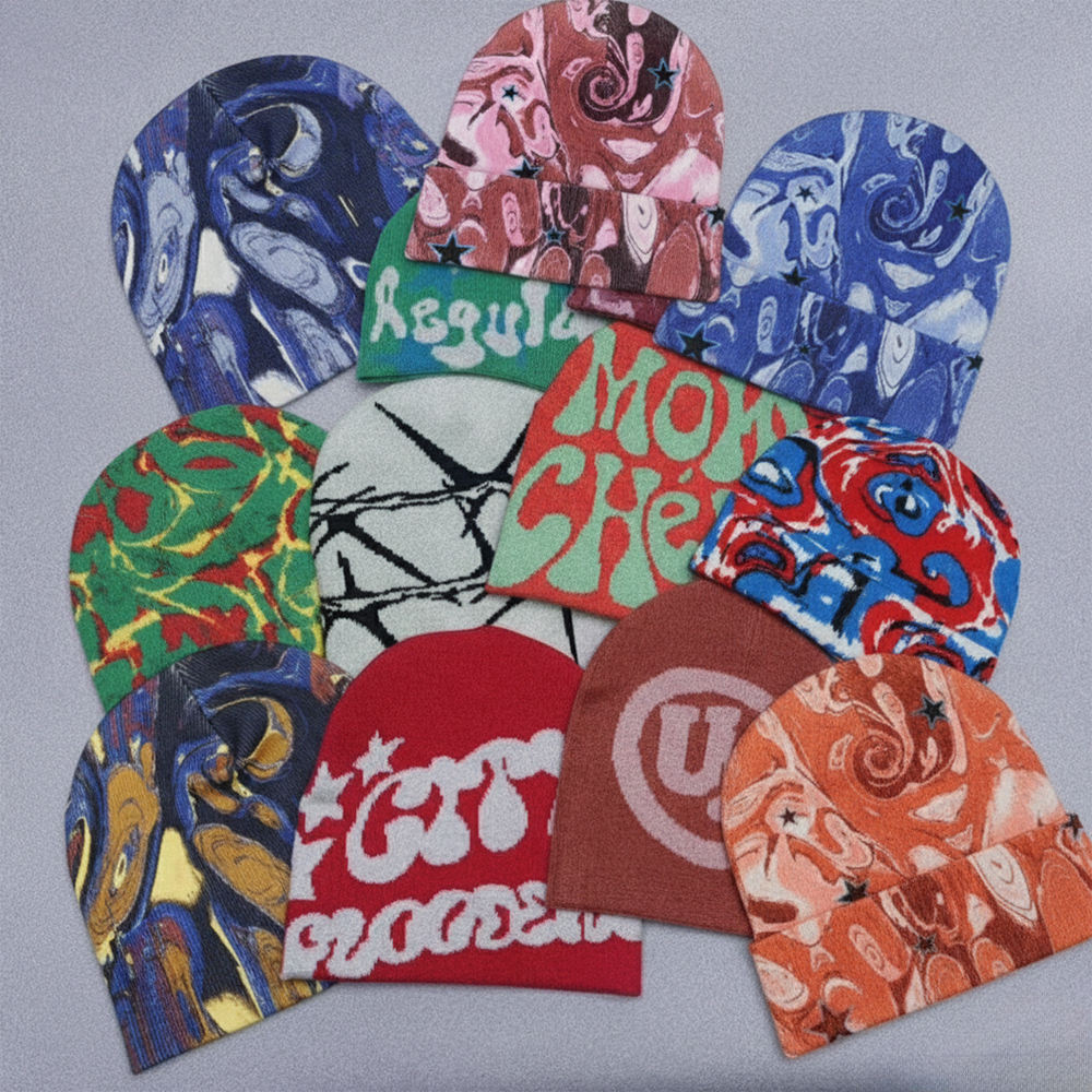 вязаные шапки