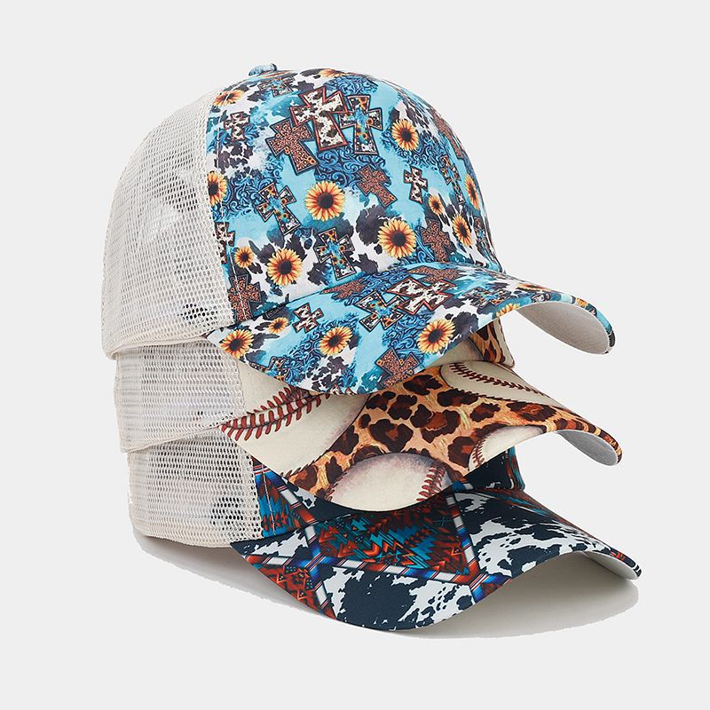 Factory Wholesale Custom High Quality 5 Panel Personalized Hat Digital Print Camo Trucker Cap