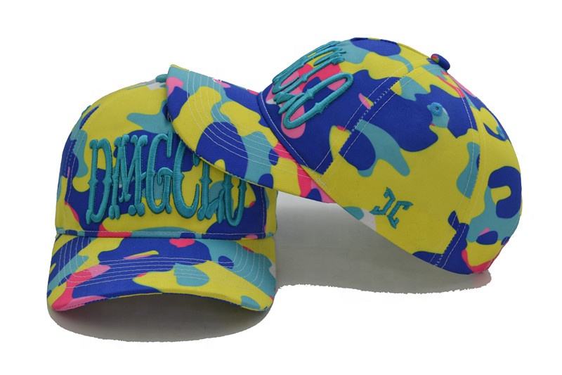 Factory Direct Supplier vibrant multicolor camo thick 3D embroidery baseball caps universal men women baseball hats for hip hop streetwear casual sports matchin