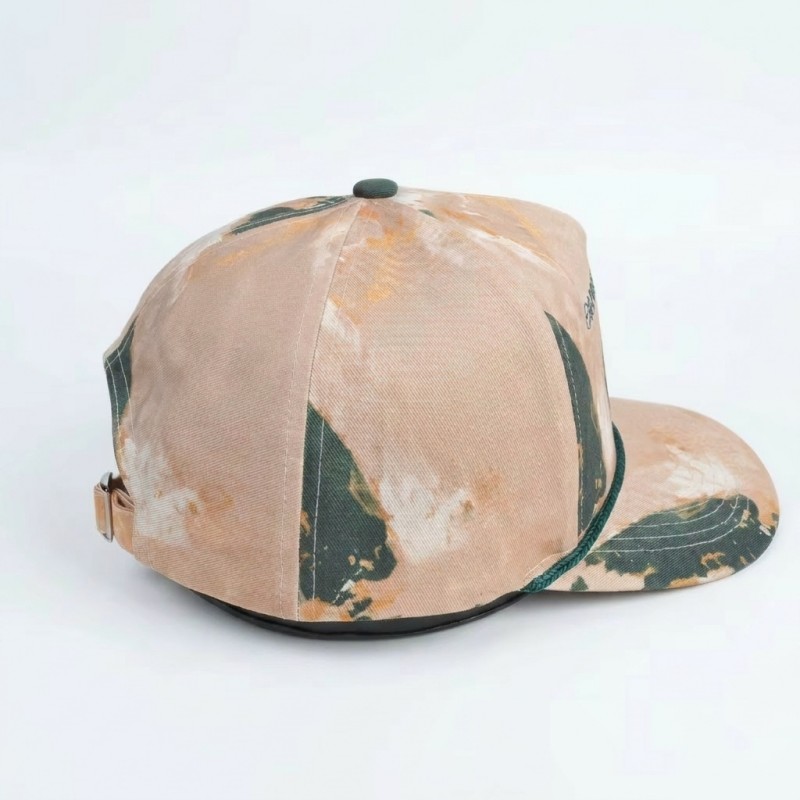 Factory ODM Tie Dye Cotton Equestrian Rope Hats Unisex for Ranch Riding Sun Protection