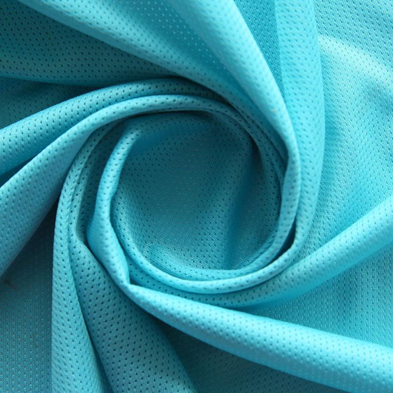 Lightweight polyester fabric used for performance baseball caps