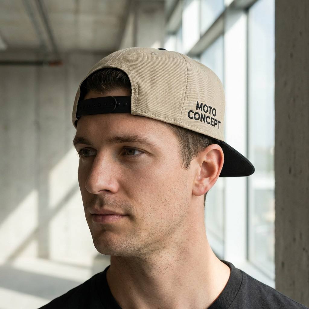 Factory Direct Supplier two-tone cotton polyester blend rear letter embroidery snapback caps universal men women trucker hats for moto club urban streetwear dai