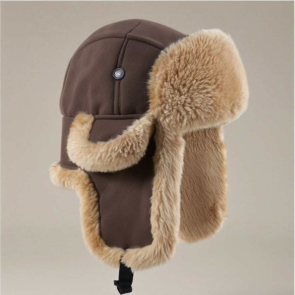 Premium Windproof Winter Hat | Russian Ushanka Trapper Cap | Suede Hunting Skiing Bomber Hat with Ear Flaps | Warm Faux Fur Lined Trooper Cap for Men & Women