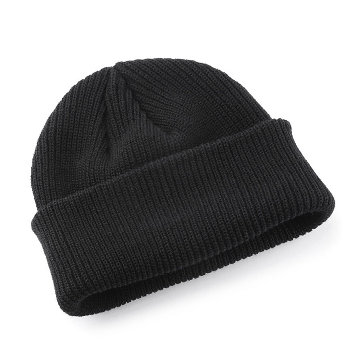 2022 Wholesale Warm Winter Knit Beanies Hat Man And Woman Acrylic Blank Custom Logo Knit Cuff Beanie