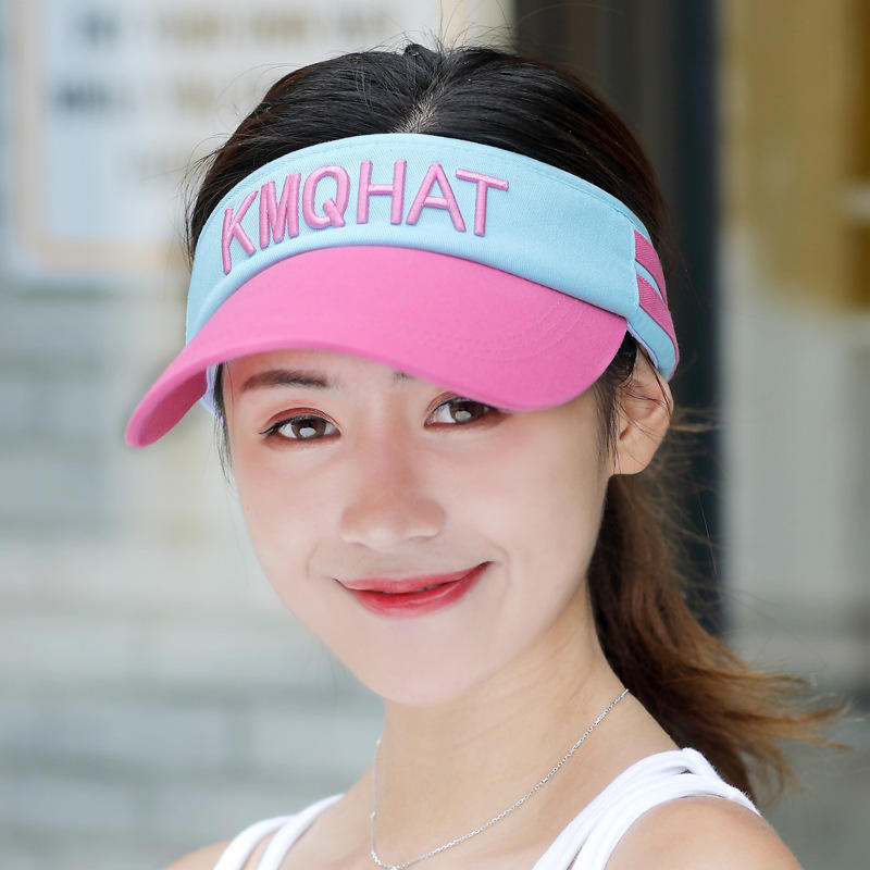 Custom Embroidery Cotton Sun Visor | Empty Top Golf Cap Wholesale for Sports & Events