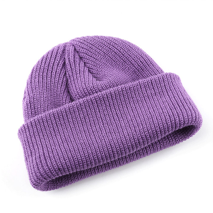 Oem Logo luxury cuffed knitted beanies gorros hat men's blank Warm Hat Skull Knitted Sports Beanie