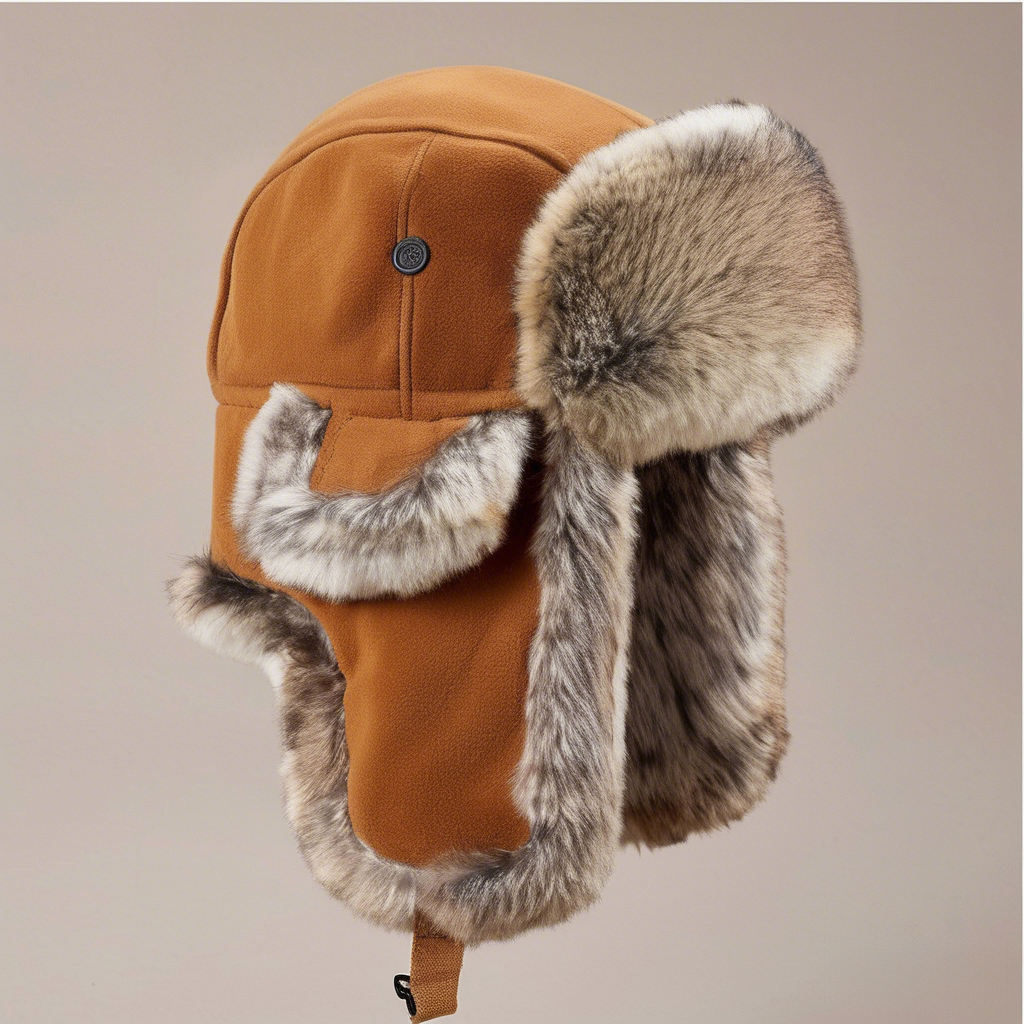 Premium Windproof Winter Hat | Russian Ushanka Trapper Cap | Suede Hunting Skiing Bomber Hat with Ear Flaps | Warm Faux Fur Lined Trooper Cap for Men & Women