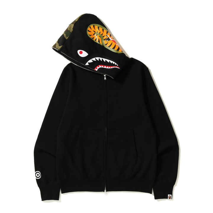 Wholesale Street Wear Oversized Full Zip Up Full Face Hoodie 100% Cotton OEM Embroidery Hoodie