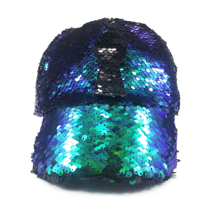 Wholesale Sequin Bling Glitter Hat for Women Girls Party Festival Streetwear Daily Fashion Wear