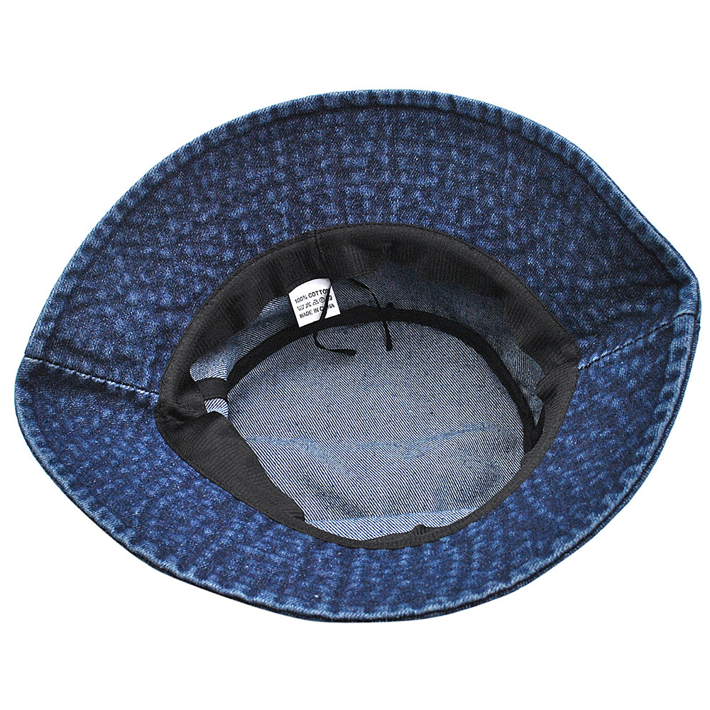 Wholesale Washed Denim Multi‑Color Bucket Hats Fisherman Sun Hats, Unisex Vintage Custom Logo Hats