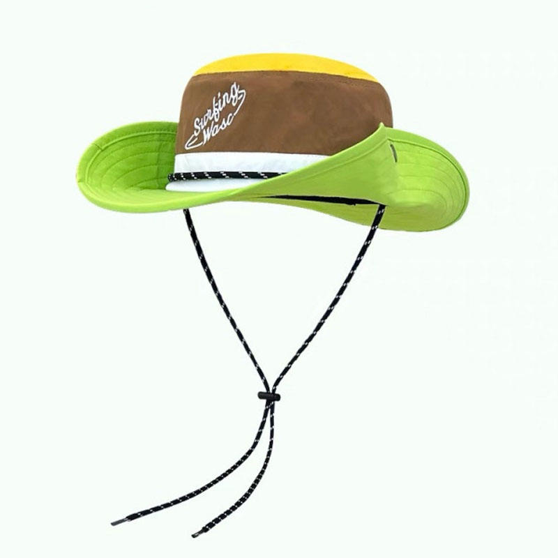 OEM ODM Custom Color Matching Quick Drying Sun Hat Waterproof Wide Brim UV Protection Fisherman Bucket Hat for Outdoor Sports Daily Casual