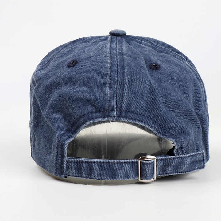 Wholesale custom Men and Women Washed unstructured Custom Logo Sport dad hat denim baseball cap