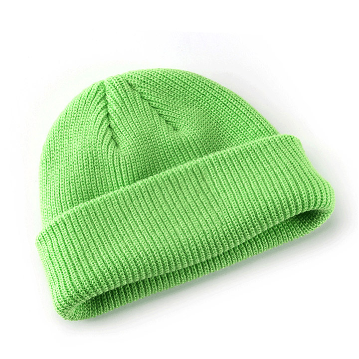 2022 Wholesale Warm Winter Knit Beanies Hat Man And Woman Acrylic Blank Custom Logo Knit Cuff Beanie