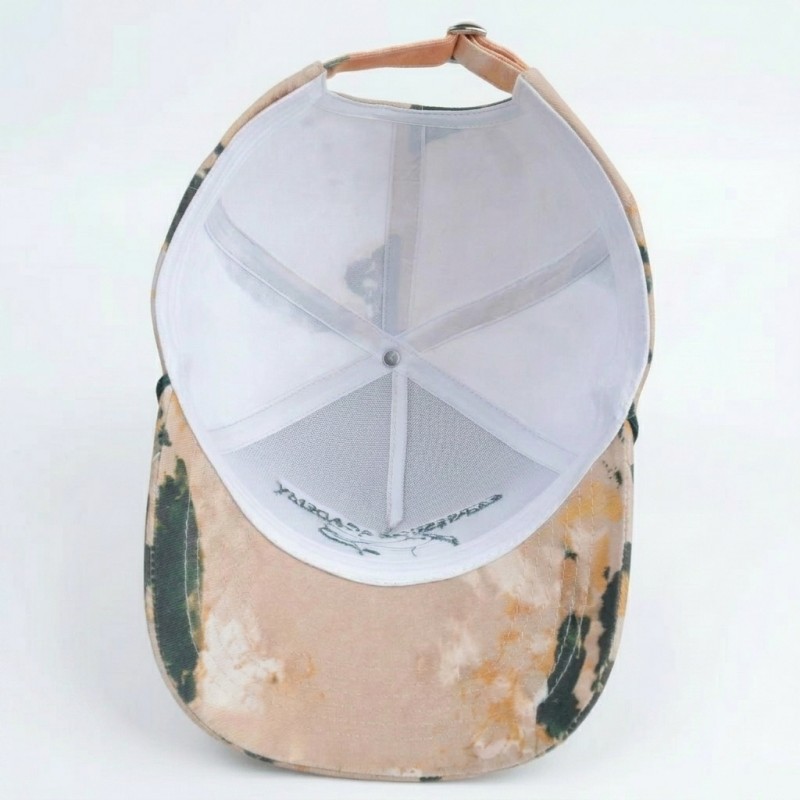 Factory ODM Tie Dye Cotton Equestrian Rope Hats Unisex for Ranch Riding Sun Protection