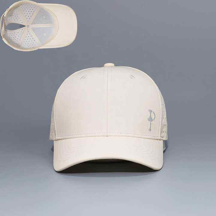 Wholesale Waterproof Ponytail Trucker Hat | 6-Panel Laser Perforated Women’s Sport Baseball Cap