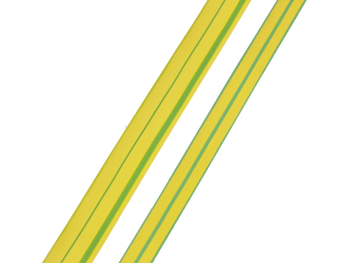 Yellow green heat shrink tubing