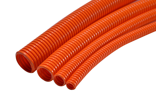 Corrugated pipes for new energy vehicles