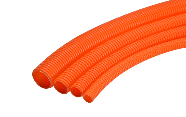 PP polypropylene flame retardant corrugated pipe 125 degree series