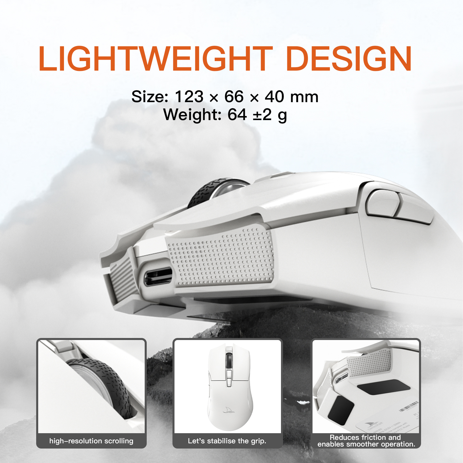 Darmoshark-N3 Tri-Mode Gaming Mouse