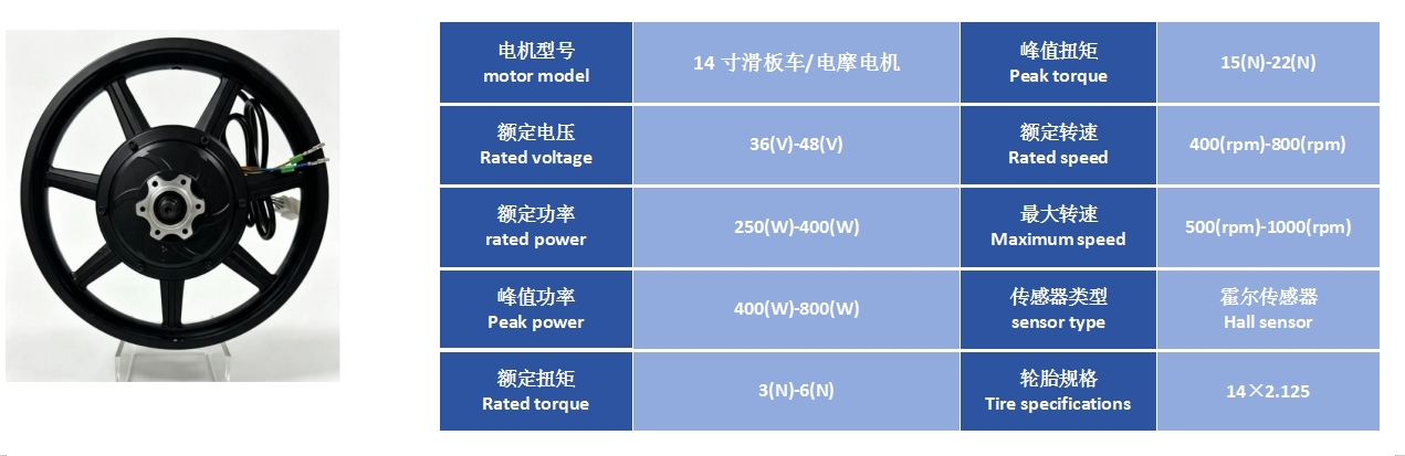 14寸电摩电机