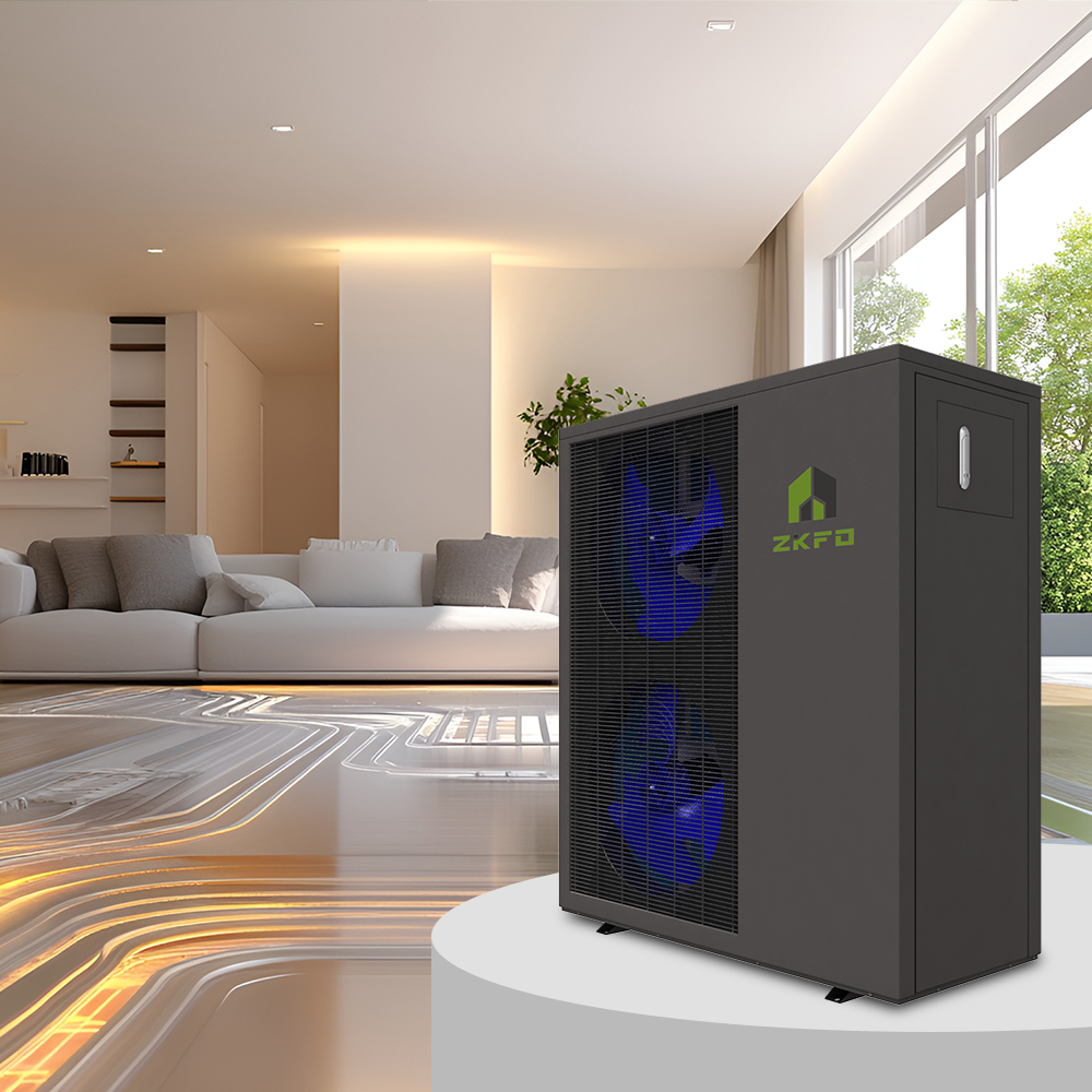 6KW R290 DC Inverter Heat Pump EVI Monoblock -25℃ Heating 220V CE/ERP Certified