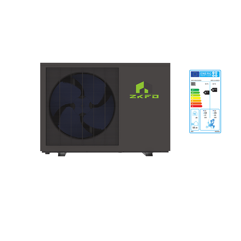 R32 6kW 9kW 12kW R290 Full DC Inverter EVI Heat Pump  A+++ Monoblock WIFI Heating & Cooling System