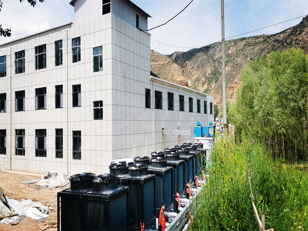Heating for the 5,000 square meter office building at Qianziyuan Scenic Area in Tianjiazhuang Town,