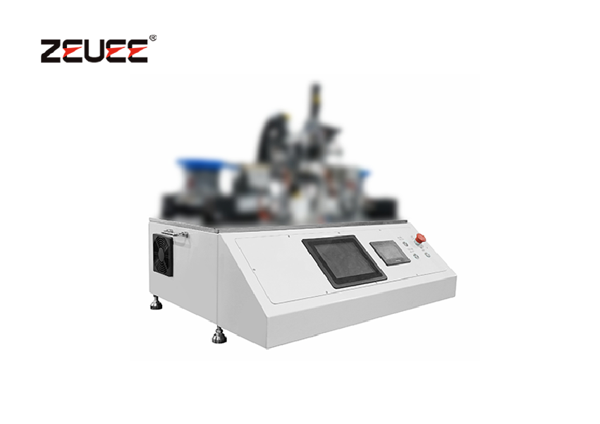 Desktop wire spring hole rear sleeve crimping machine