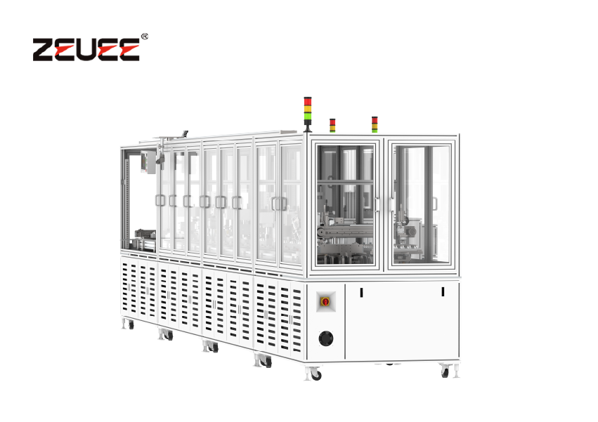 Sweeping robot main brush automatic assembling machine