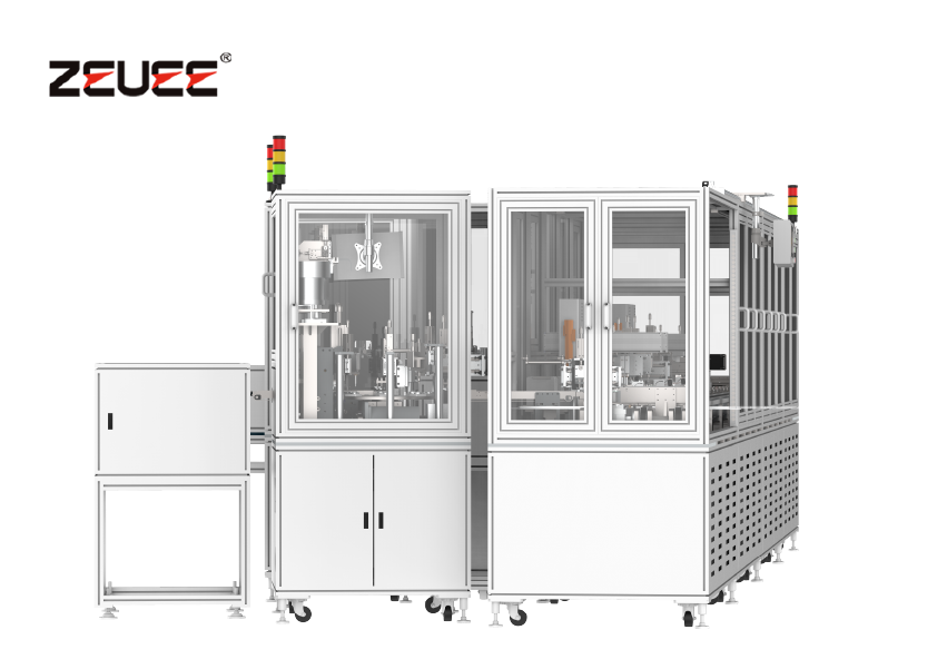 Sweeping robot main brush automatic assembling machine