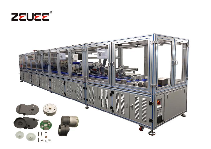 扫地机器人侧刷自动组装机