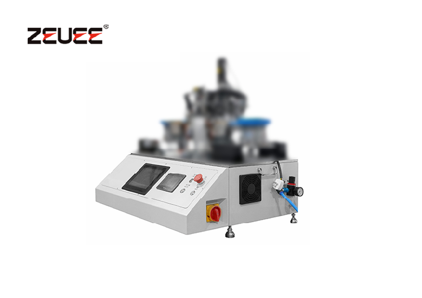 Desktop wire spring hole rear sleeve crimping machine