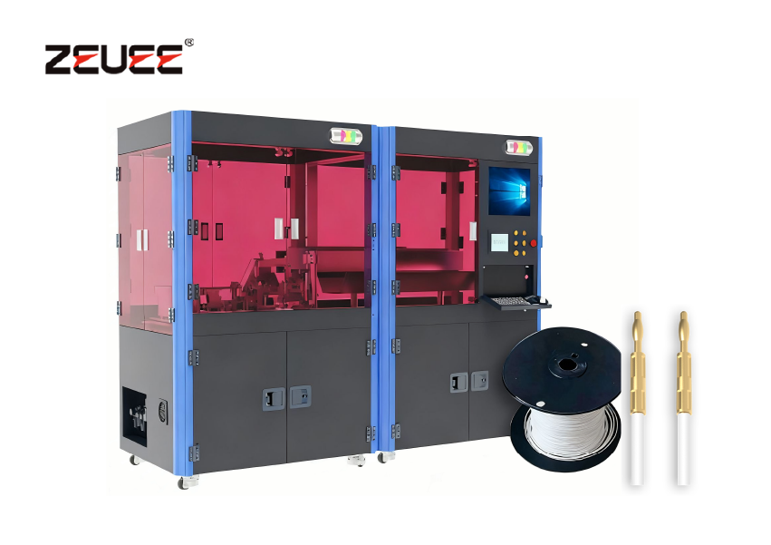 Twist Pin Wire Crimping Machine