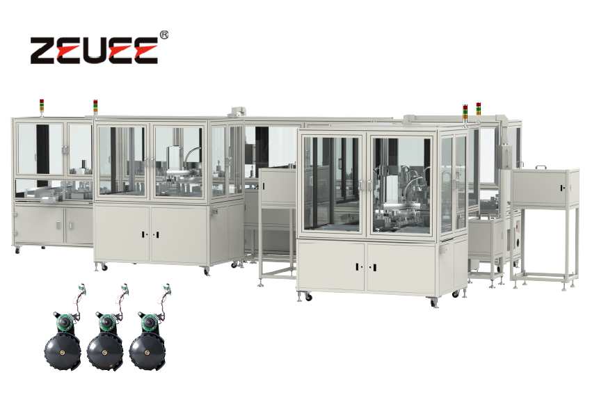 扫地机器人轮组组装机