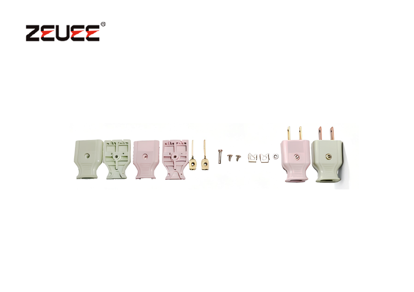 Two pin plug automatic assembling machine