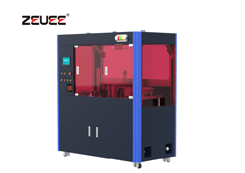 Automatic wire threading machine for spring holes