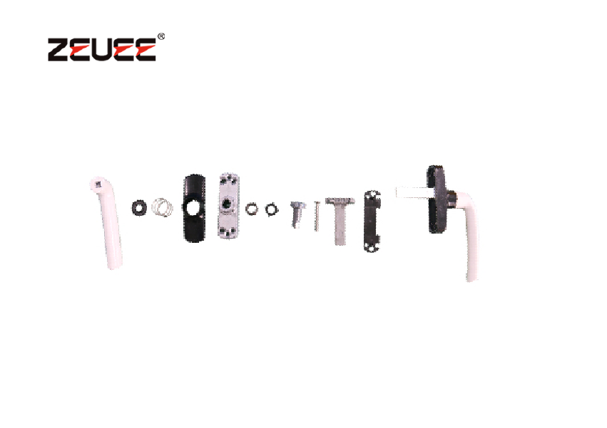 Door & window aluminum handle automatic assembling machine