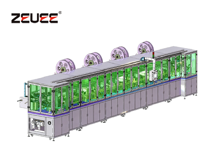 汽车连接器自动组装折弯机