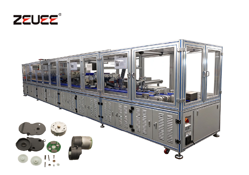 Sweeping Robot Main Side Brush Automatic Assembling Machine